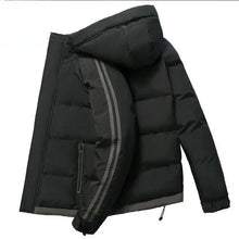 Load image into Gallery viewer, Down Jacket Man Short Winter Hoodie Coat for Men New In Warm Cheap Clothes Offer Aesthetic On Clothing Fashion 2024 Casual Sale