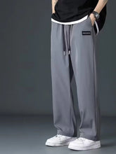 Load image into Gallery viewer, Joggers Men Jogger Pants Men Ice Silk Pants Big Size Men's Trousers Mens Clothing Gym Sport Mens Designer Clothes Man Cargo Y2k