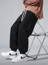 Load image into Gallery viewer, Men's Jogger Cotton/Polyester Sweatpants Big Size 8XL 7XL 6XL Sports Baggy Pants Sting Banding Hip Hop Loose Harem Trousers