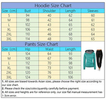 Load image into Gallery viewer, Woman Tracksuit Two Piece Set Winter Warm Hoodies+Pants Pullovers Sweatshirts Female Jogging Woman Clothing Sports Suit Outfits