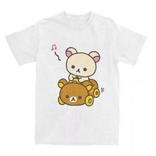 Load image into Gallery viewer, Round Neck Short Sleeve T-shirt for Men and Women with Car Hipster Style Summer Short Sleeve T Shirts Streetwear Women T Shirts
