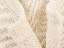 Load image into Gallery viewer, Round Neck Small Fragrant Style Knitted Cardigan For Spring French Loose Short Style Paired With Spring And Autumn Sweater
