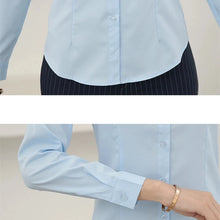 Load image into Gallery viewer, Women Shirts Blouses Women White Shirt Long Sleeve Blouse Female Tops OL Basic Shirt Blouses 2023 Fashion Elegant Woman Clothing
