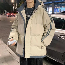 Load image into Gallery viewer, Down Jacket Man Short Winter Hoodie Coat for Men New In Warm Cheap Clothes Offer Aesthetic On Clothing Fashion 2024 Casual Sale
